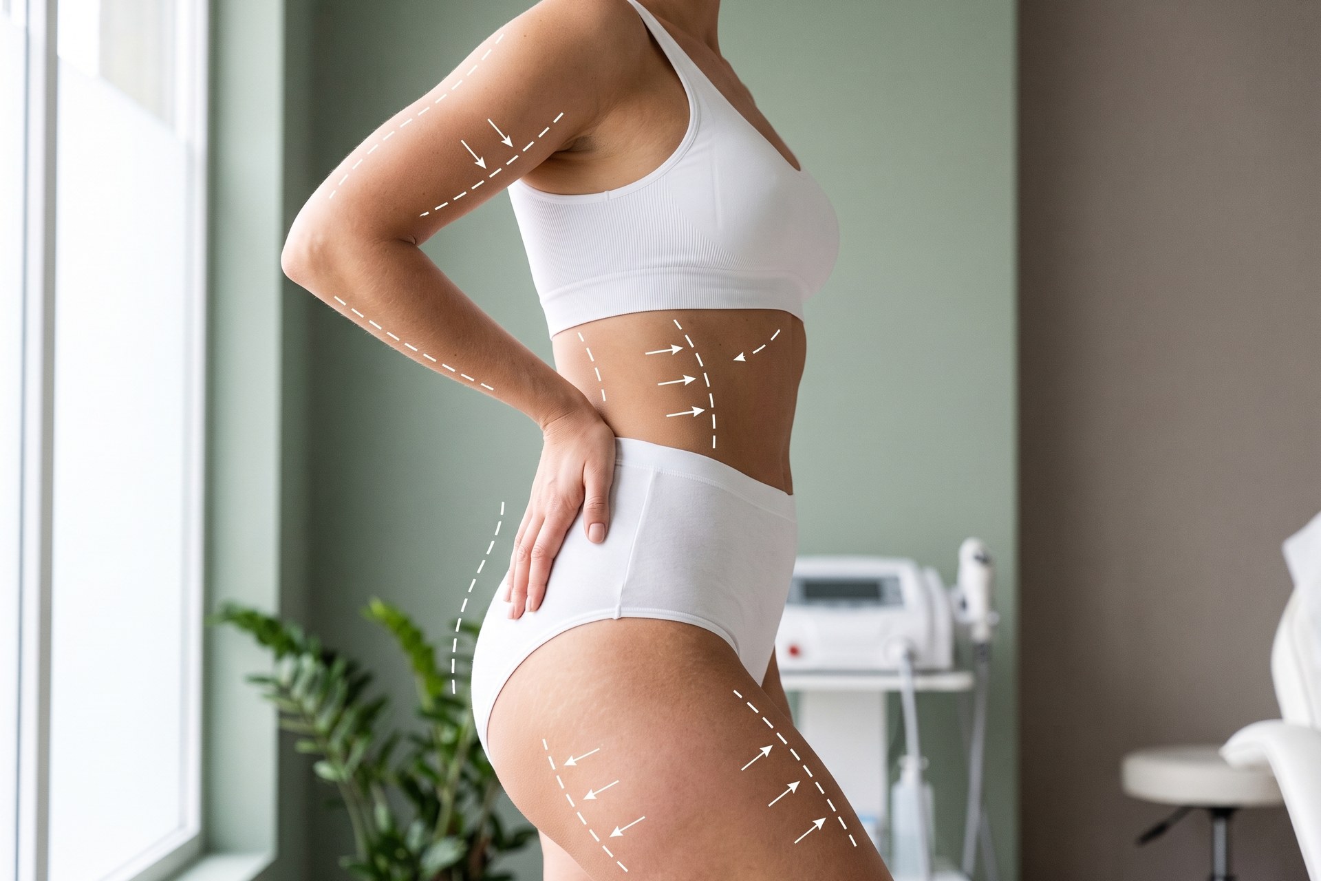 Straffe Silhouette nach Bodylift im Kuzbari Zentrum Wien